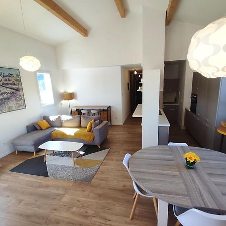 Terrasse 130M2 Panoramique Avec Climatisation Piscine - 3 Chambres グレウー・レ・バン エクステリア 写真